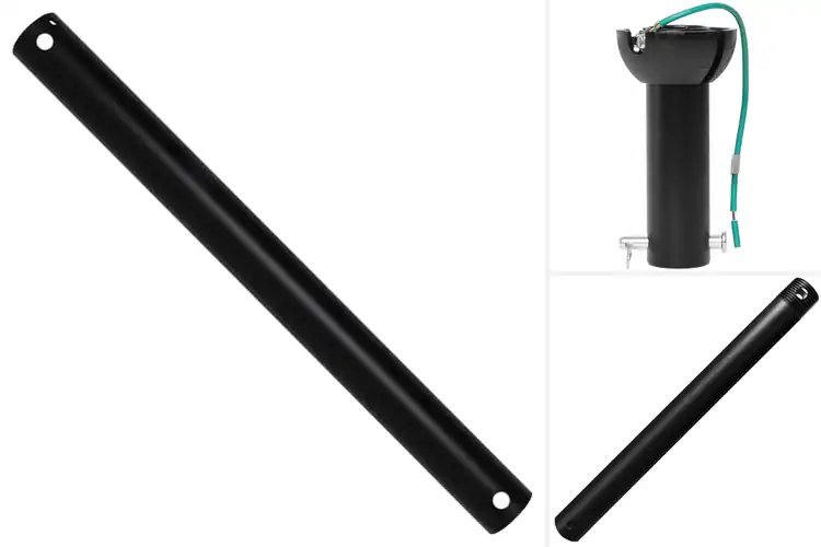 Detailed view of Best 1-Inch Width Fan Rods: Top 10 for Airflow Comfort