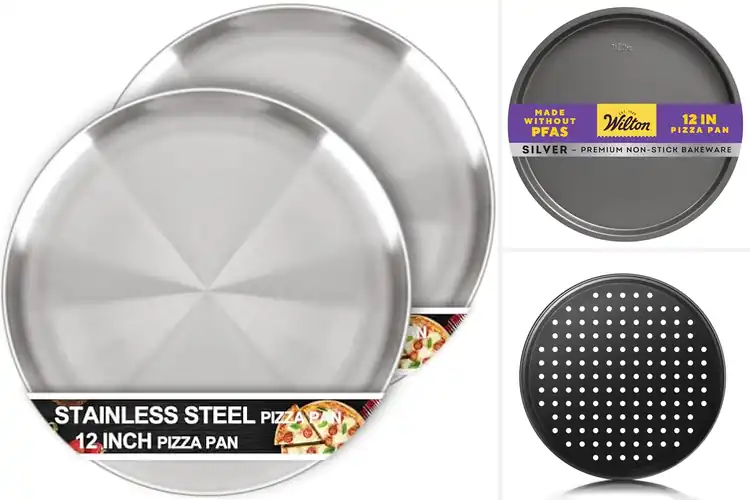 Detailed view of Best 12 Inch Nonstick Pizza Pans