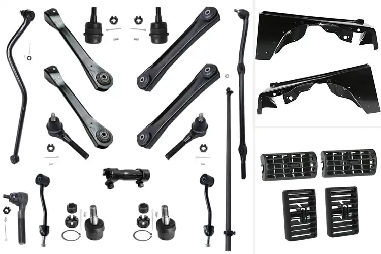 Detailed view of Best 1997-2006 Jeep Wrangler Parts Guide