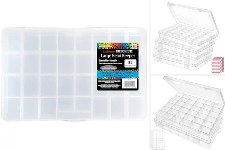 Detailed view of Best Bead Organizer Boxes: Top 10 Picks for Tidy Crafting