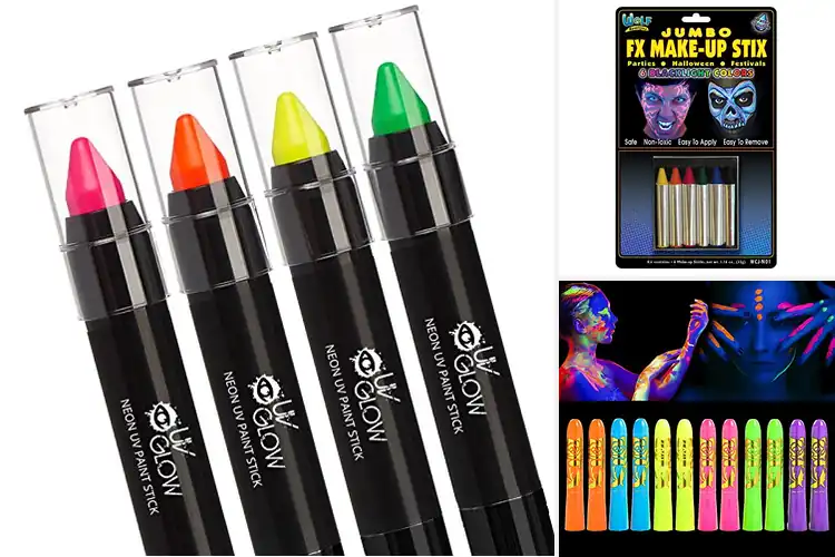 Detailed view of Best Blacklight Makeup Sticks: Top 8 Glow Picks