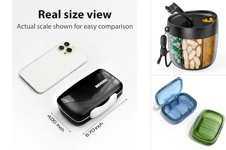 Detailed view of Best Camping Pill Organizers