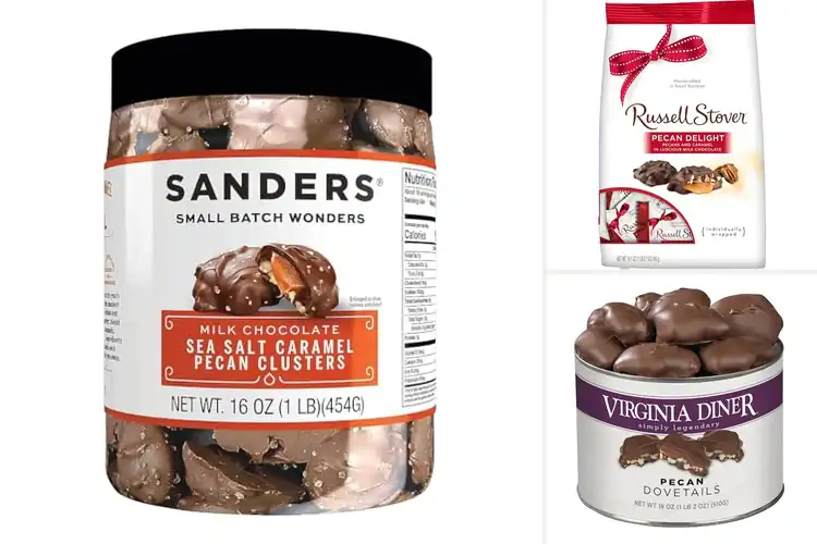 Detailed view of Best Caramel Covered Nut Candies