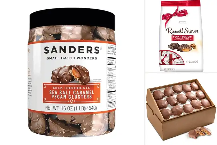 Detailed view of Best Caramel Pecan Chocolates For Parties