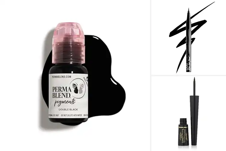 Detailed view of Best Carbon Black Eyeliner Inks
