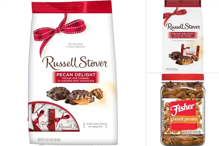 Detailed view of Best Crunchy Pecan Candy