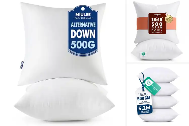 Detailed view of Best Decorative Pillow Inserts to Elevate Your Home Decor