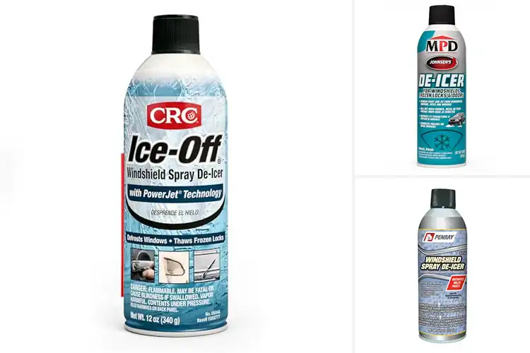 Detailed view of Best Door Handle De-Icer Sprays