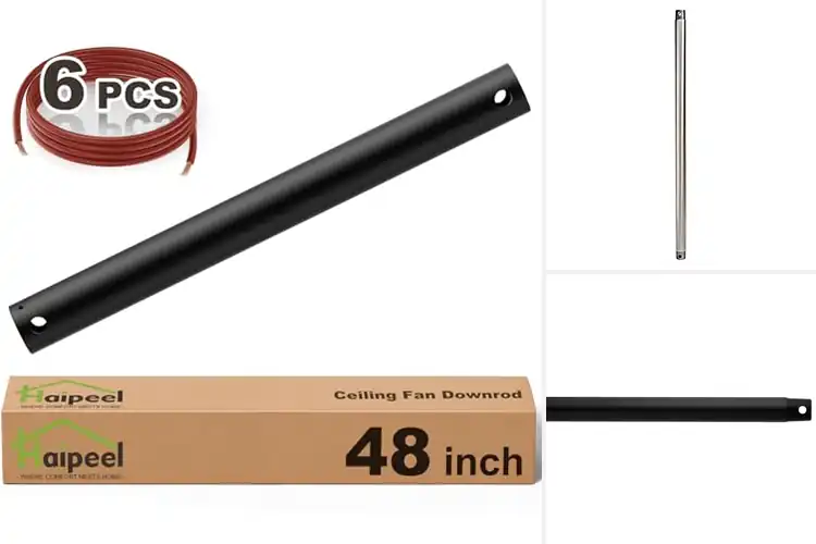 Detailed view of Best Dry Location Fan Rods: 10 Picks for Strong Airflow