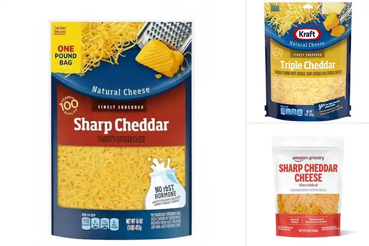 Detailed view of Best Easy Melting Shredded Cheeses