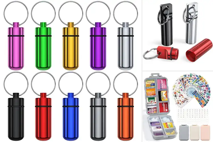 Detailed view of Best Emergency Pill Containers
