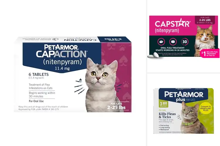 Detailed view of Best Fast Acting Flea Killers for Cats