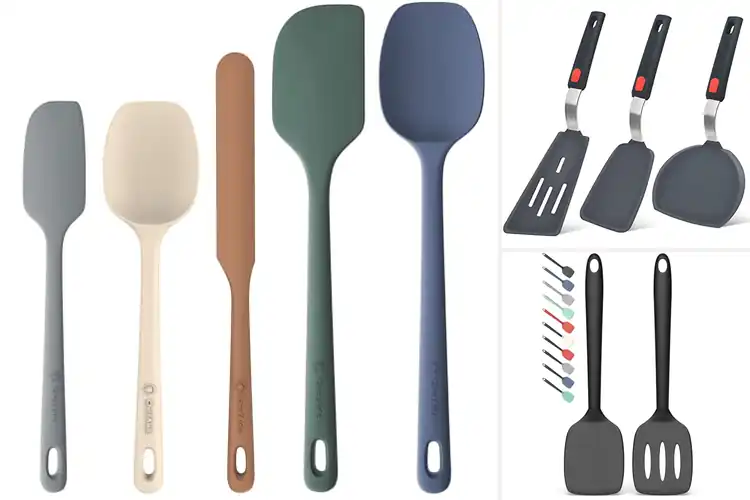 Detailed view of Best High Heat Resistant Spatulas