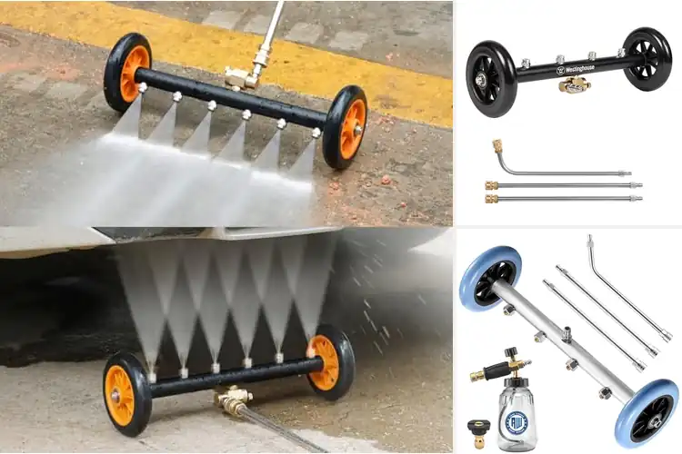 Detailed view of Best High-Pressure Undercarriage Cleaners