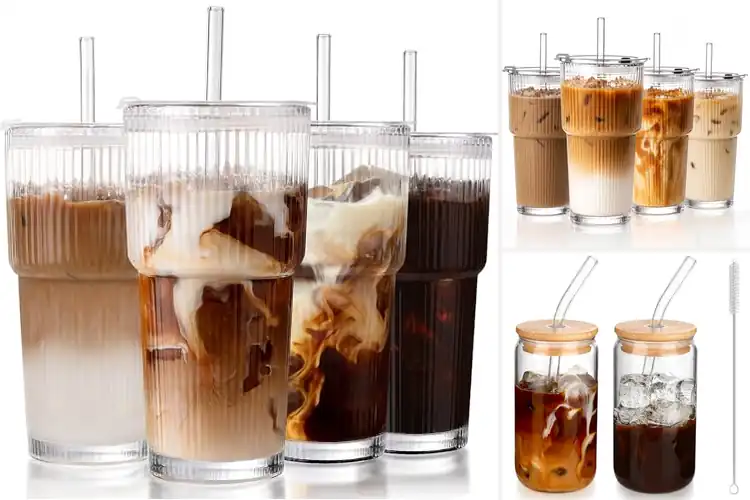 Detailed view of Best Iced Coffee Glasses