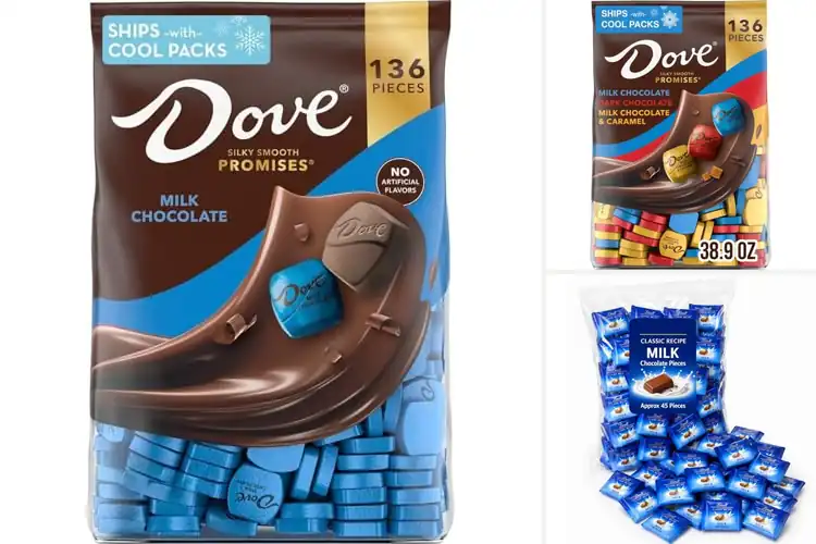 Detailed view of Best Individually Wrapped Milk Chocolates