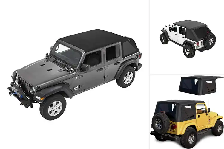 Detailed view of Best Jeep Wrangler Soft Tops – 10 Options for Open-Air Joy