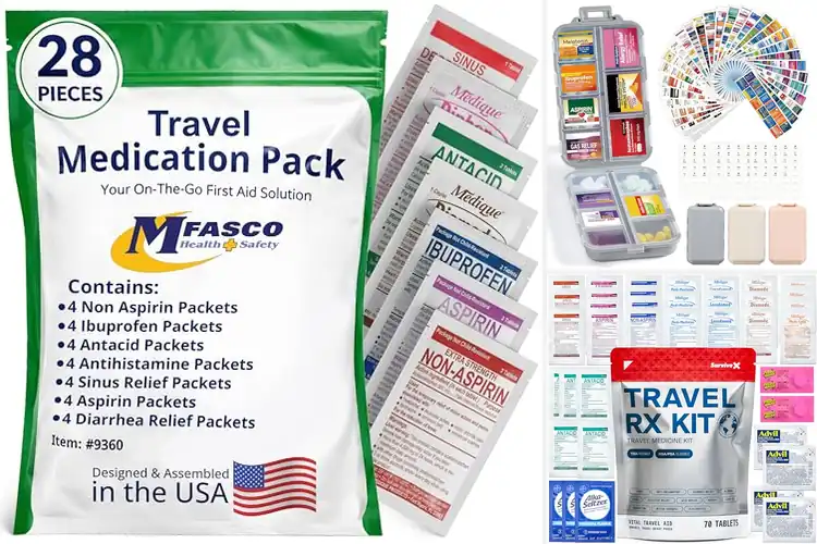 Detailed view of Best Medicine Travel Kits