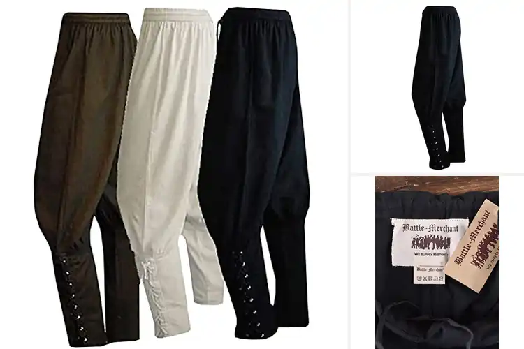 Detailed view of Best Mens Medieval Pants