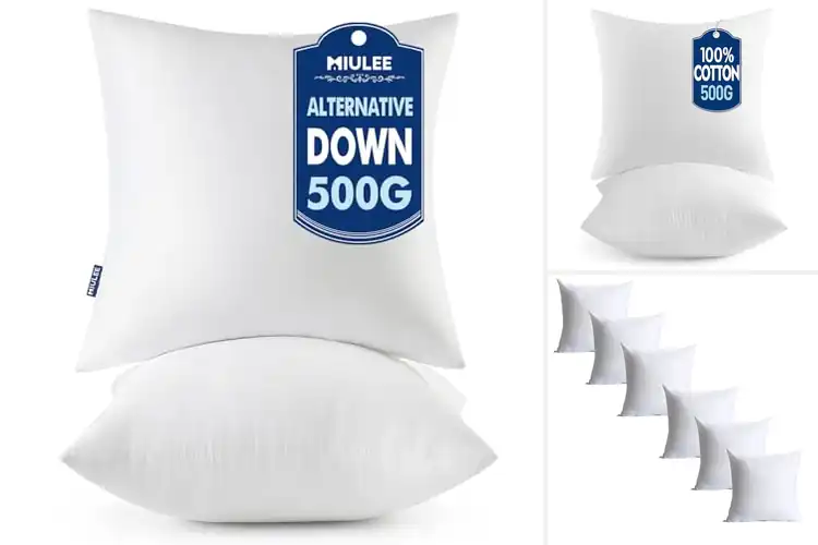 Detailed view of Best Microfiber Pillow Inserts: Top 10 Cozy Sleep Solutions