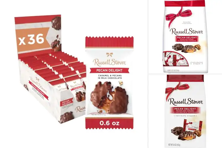 Detailed view of Best Milk Chocolate Pecan Delights