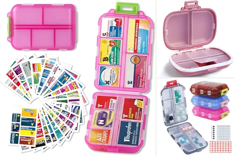 Detailed view of Best Mini Medicine Organizers: Top 10 Travel Picks
