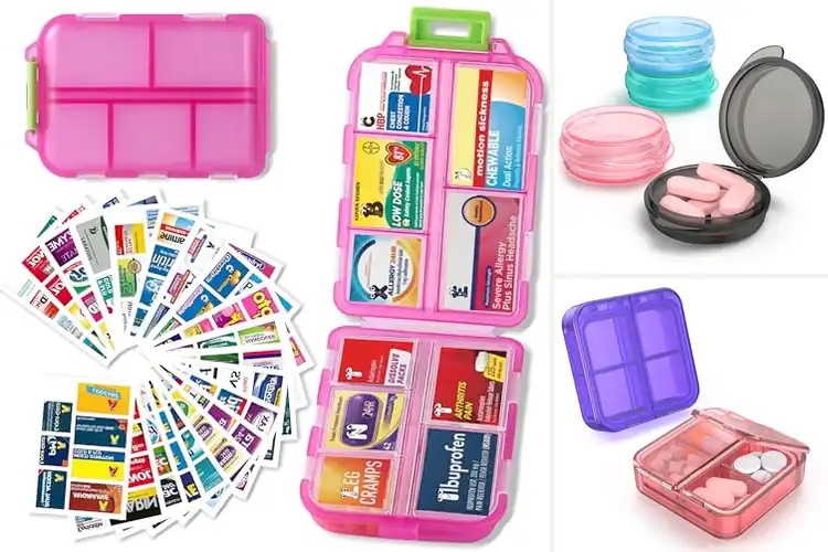 Detailed view of Best Mini Pill Organizers for Easy Daily Use
