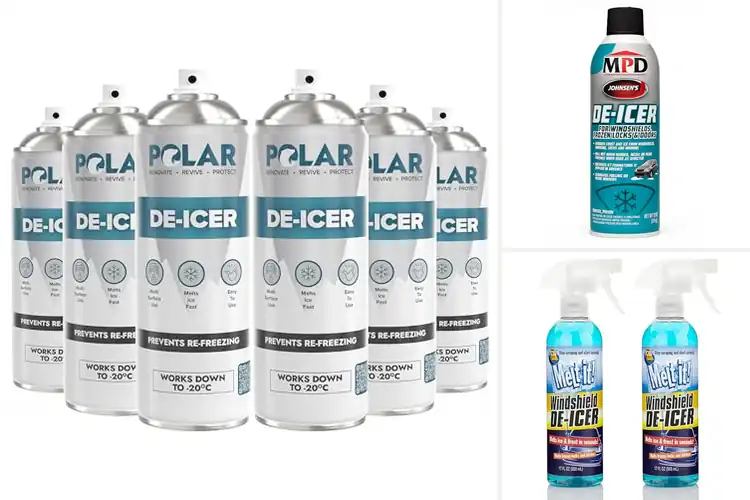 Detailed view of Best Mirror De-Icer Sprays