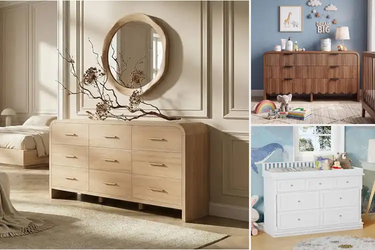 Detailed view of Best Modern Nursery Dressers