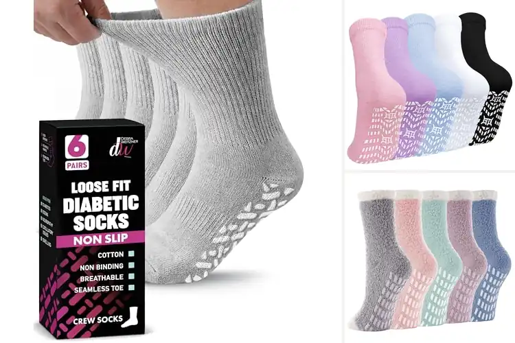 Detailed view of Best Non Slip Socks: Walk Safely, Stay Comfortable