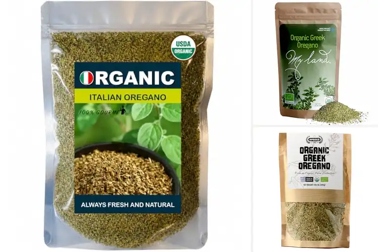 Detailed view of Best Organic Fresh Oregano Pouches