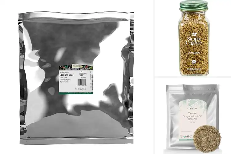 Detailed view of Best Organic Oregano Leaves