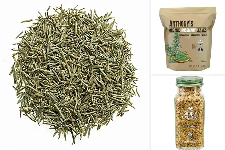 Detailed view of Best Organic Rosemary Leaves for Fresh Flavor & Aroma