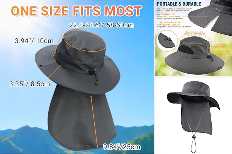 Detailed view of Best Outdoor Hats For Men: Top Picks For Adventure Comfort