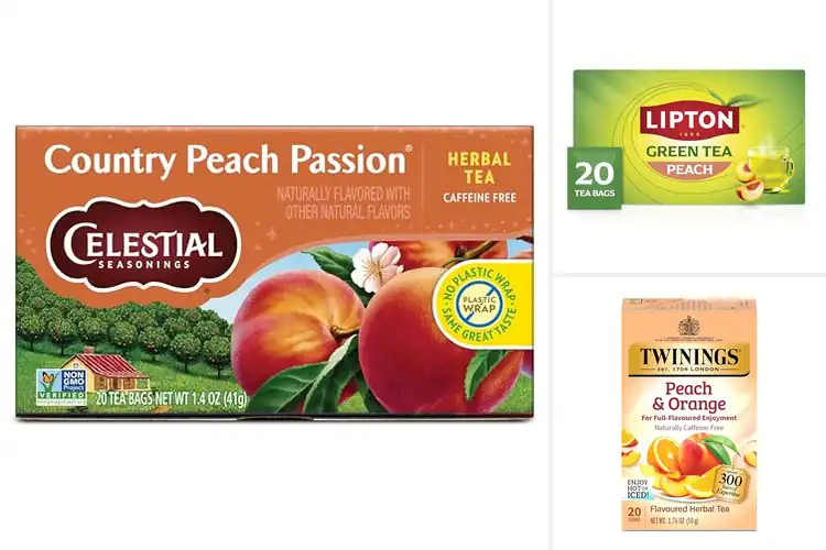 Detailed view of Best Peach Flavored Teas: Top 10 Refreshing Picks