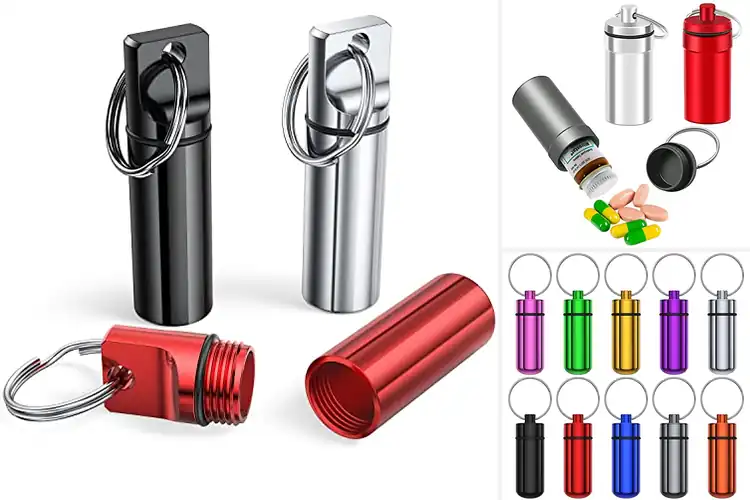Detailed view of Best Pill Keychain Holders