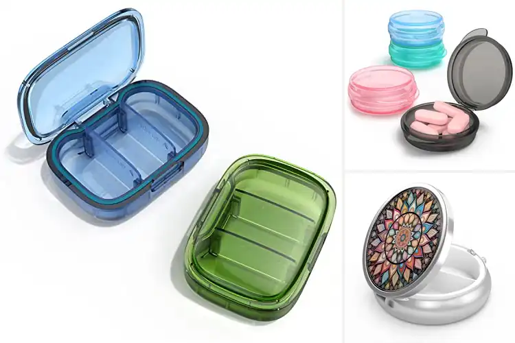 Detailed view of Best Portable Pill Boxes