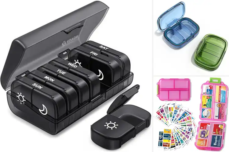 Detailed view of Best Portable Pill Organizers