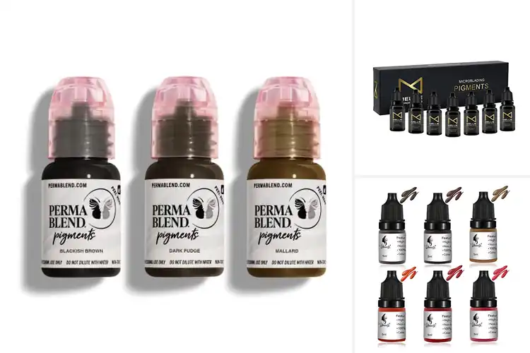 Detailed view of Best Professional Microblading Inks