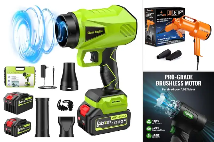 Detailed view of Best Quick‑Dry Car Blower Sets