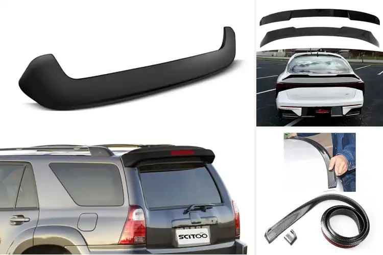 Detailed view of Best Rear Spoiler Kits for Style & Performance