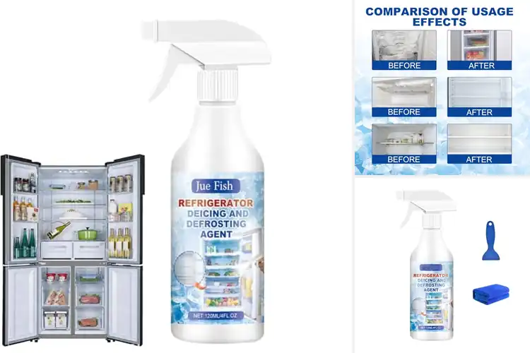 Detailed view of Best Refrigerator De-Icers: Melt Ice Fast for Easy Cleaning
