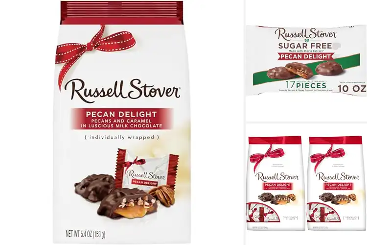 Detailed view of Best Russell Stover Pecans Delights