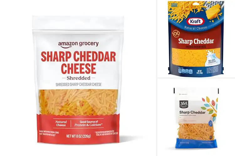 Detailed view of Best Shredded Sharp Cheddar Cheeses