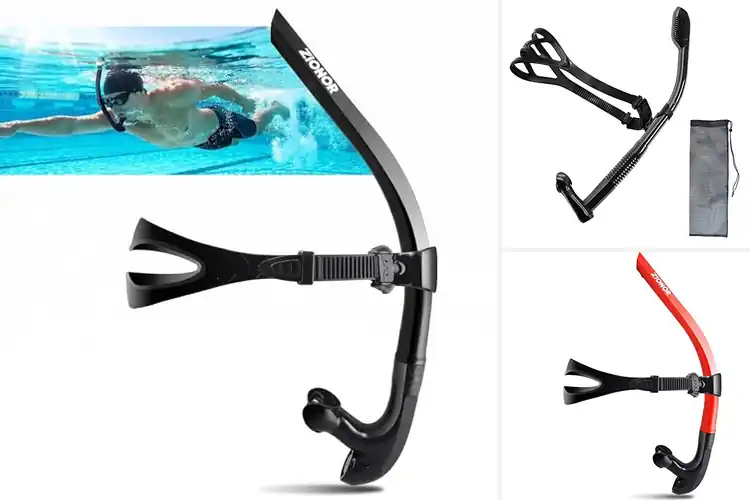 Detailed view of Best Snorkels For Comfortable Mouthpieces
