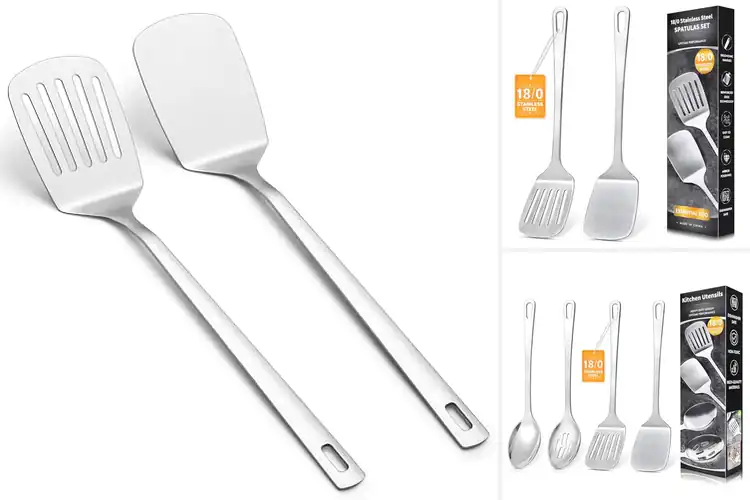 Detailed view of Best Stainless Steel Spatulas