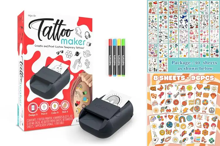 Detailed view of Best Temporary Tattoos for Kids