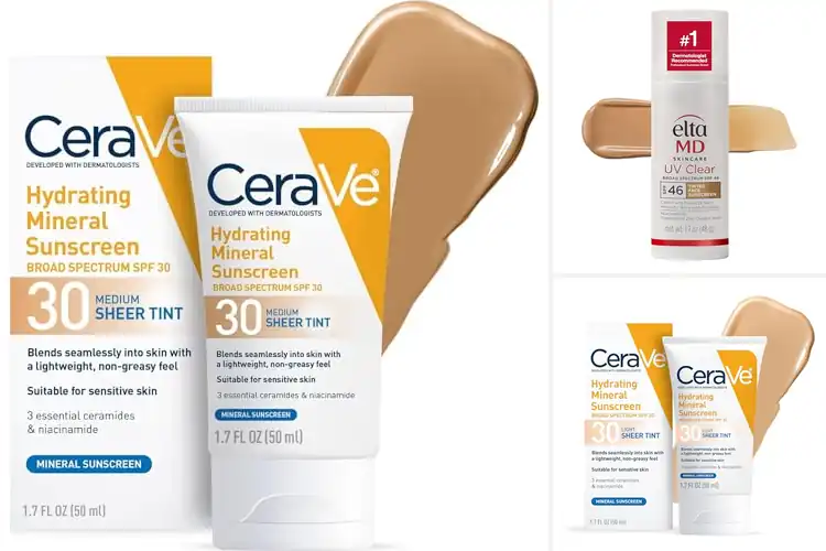 Detailed view of Best Tinted Face Sunscreens
