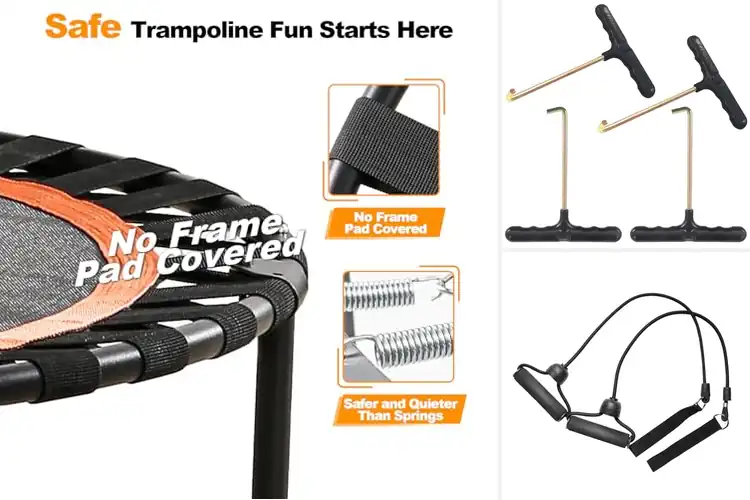 Detailed view of Best Trampoline Exercise Gear