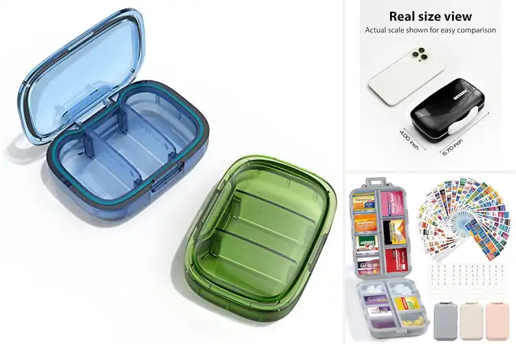 Detailed view of Best Travel Pill Boxes